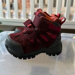 Nearly new 5 Toddler LL Bean hiking boots
